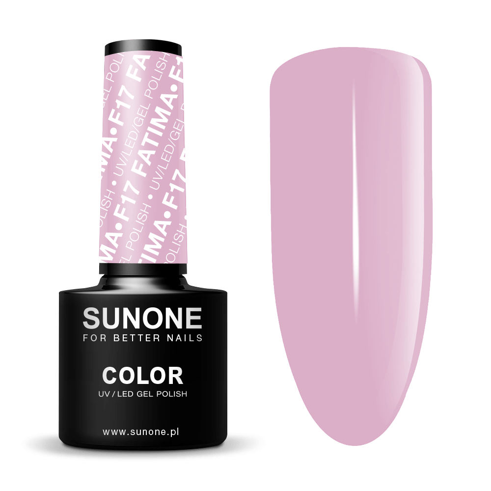 Gelinis nagų lakas Sunone F17 Fatima 5ml.