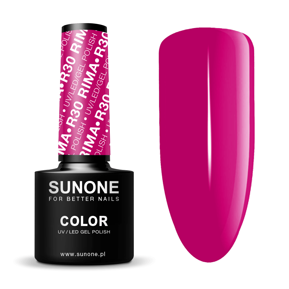Gelinis nagų lakas Sunone R30 Rima 5ml.