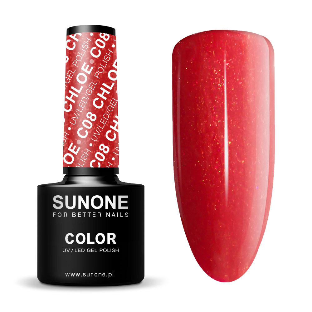 Gelinis nagų lakas Sunone C08 Chloe 5ml.
